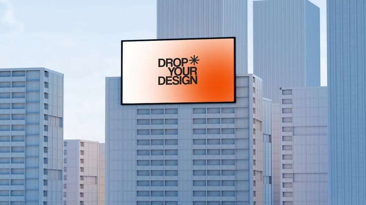 Billboard Screen Mockup