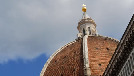 close up of florence cathedral dome