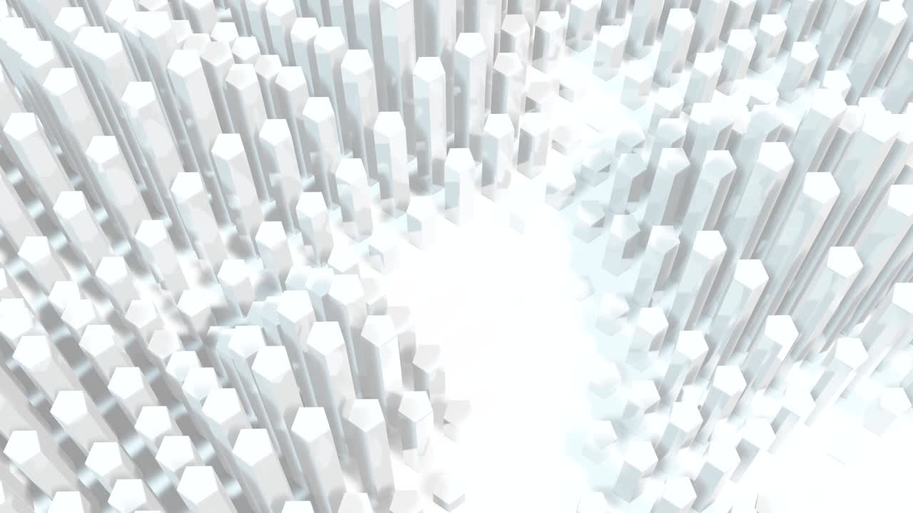 ⁇  배경에 움직이는 3d 모양의 애니메이션