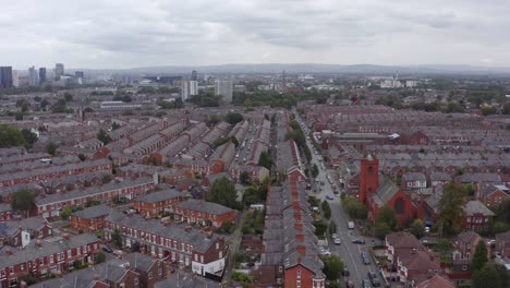 Drone-Shot-Panorámica-A-Través-De-Los-Suburbios-De-Old-Trafford-01