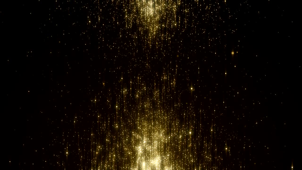 입자 금 반이는 보케상 먼지 추상적인 배경 루프