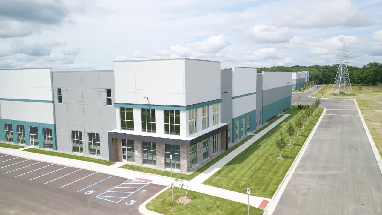 Generic Office Building in Typical American Location