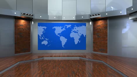 3d virtual tv studio news