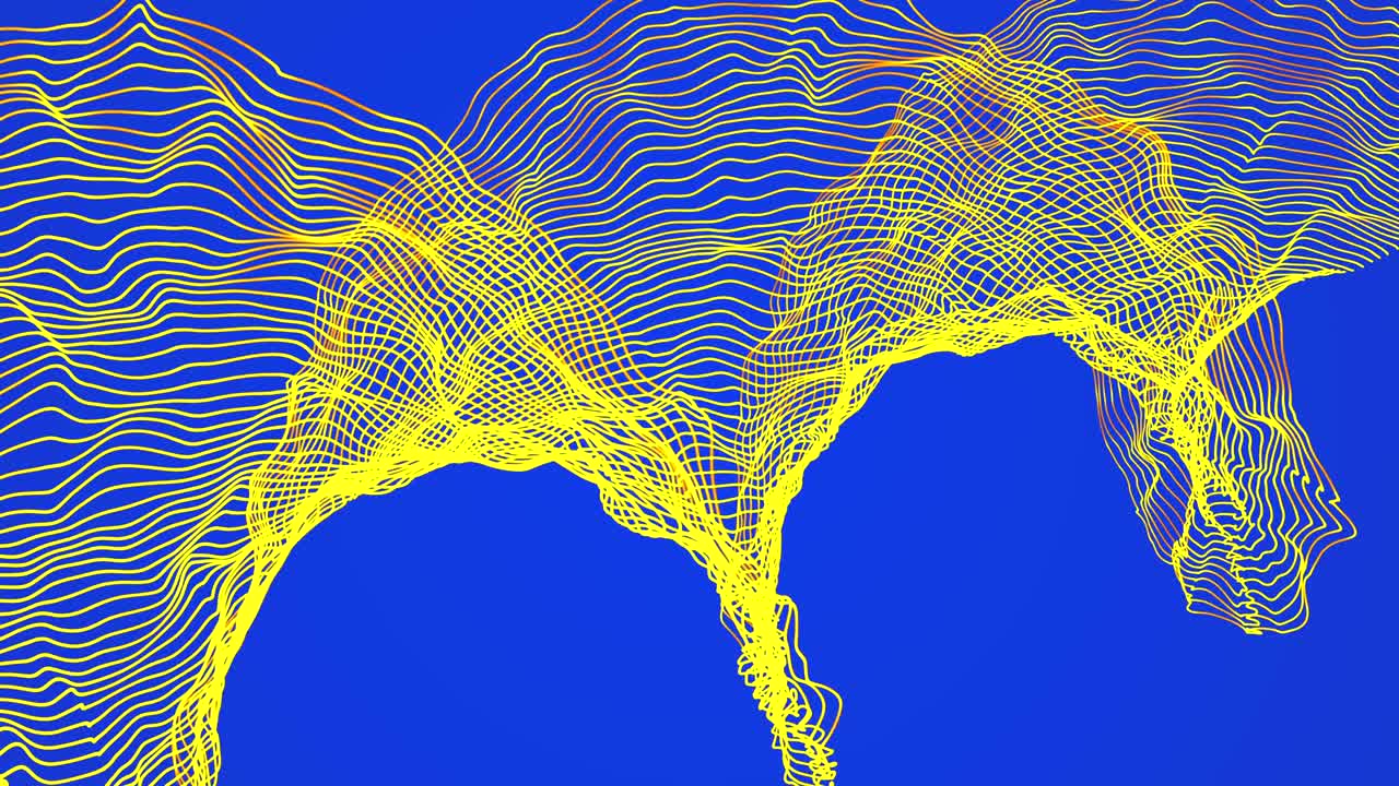 Abstract modern lines background motion background loop