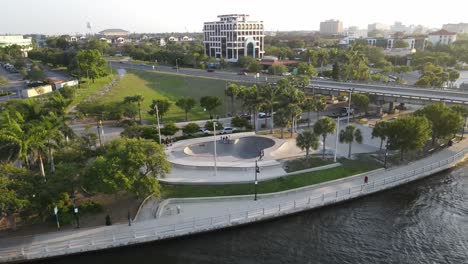 incredible public skatepark in downtown bradenton, florida