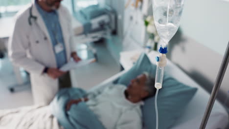 goteo, atención médica y medicamentos con el médico