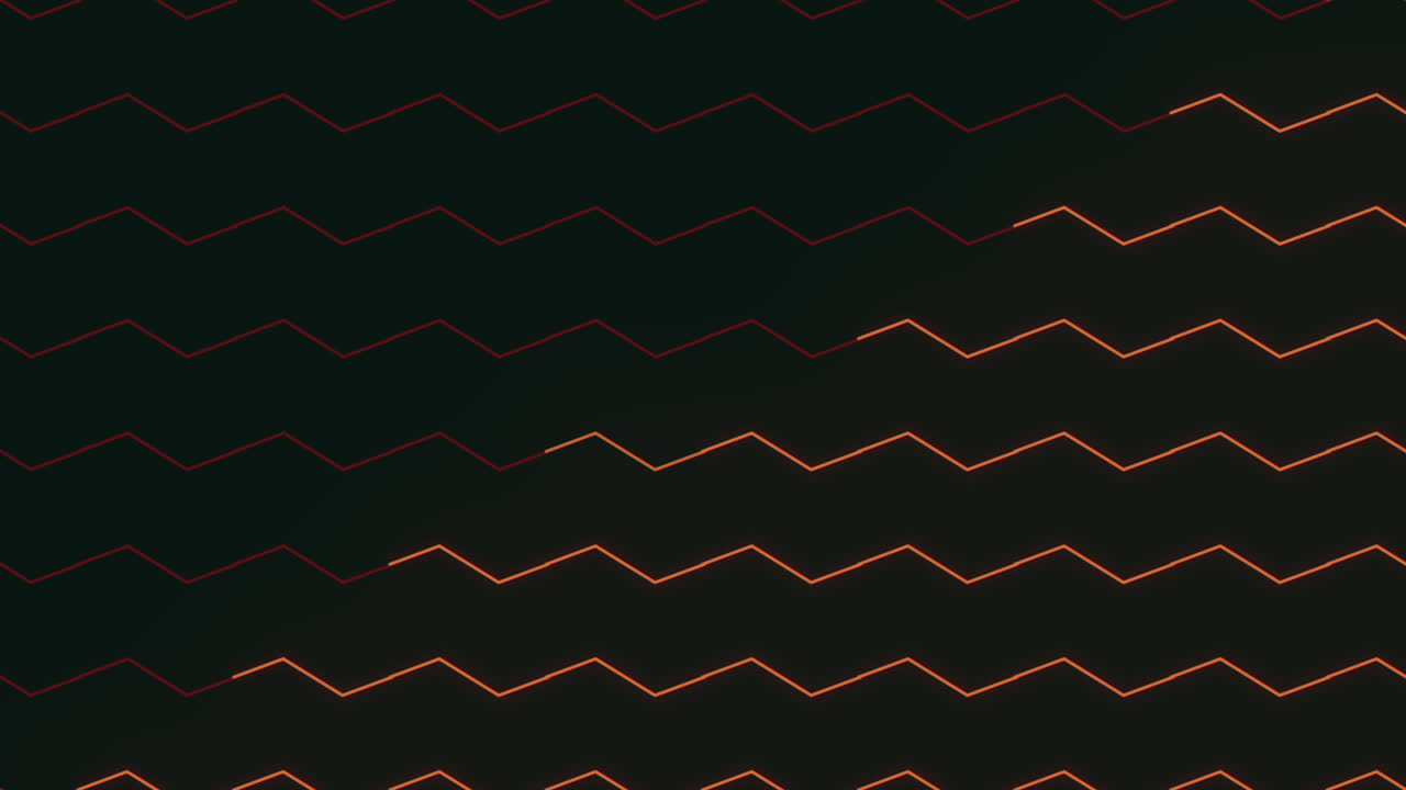 patrón en zigzag negro y rojo en un lienzo oscuro