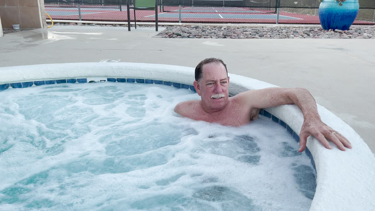 활동적인 건강한 은퇴 개념