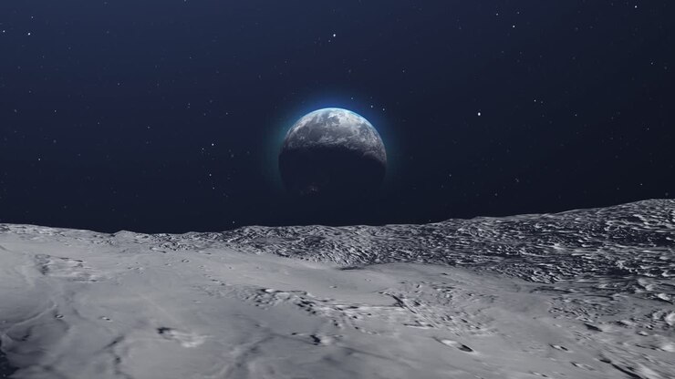 Terra da Superfície da Lua