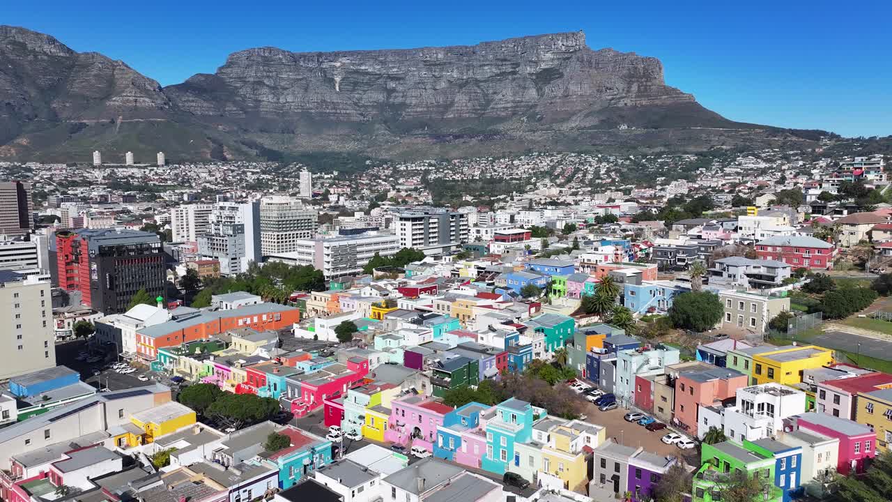 남아프리카 공화국 서부 케이프에 있는 케이프 타운의 카아프 스카이 라인