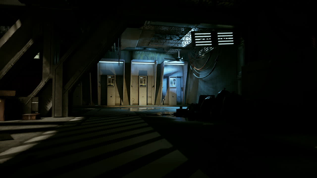 어두운 미래의 복도