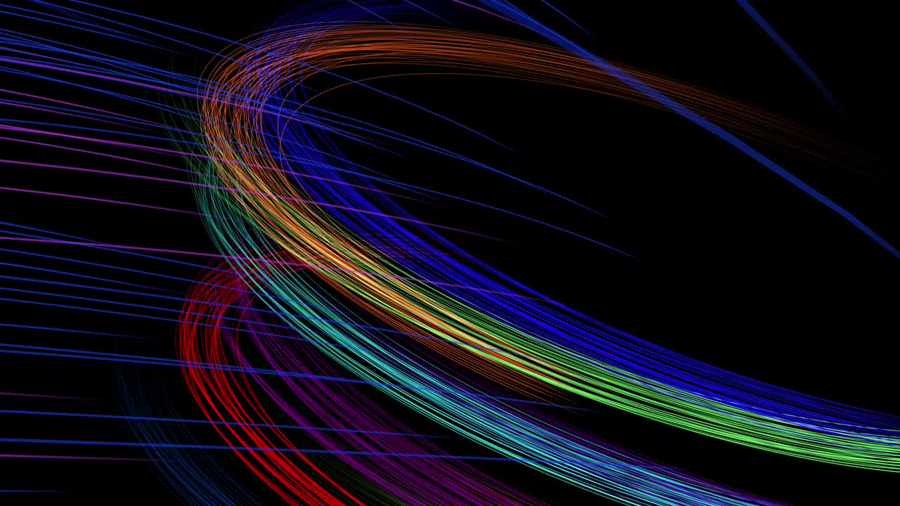 curva artes de onda línea de flujo colorido fondo abstracto