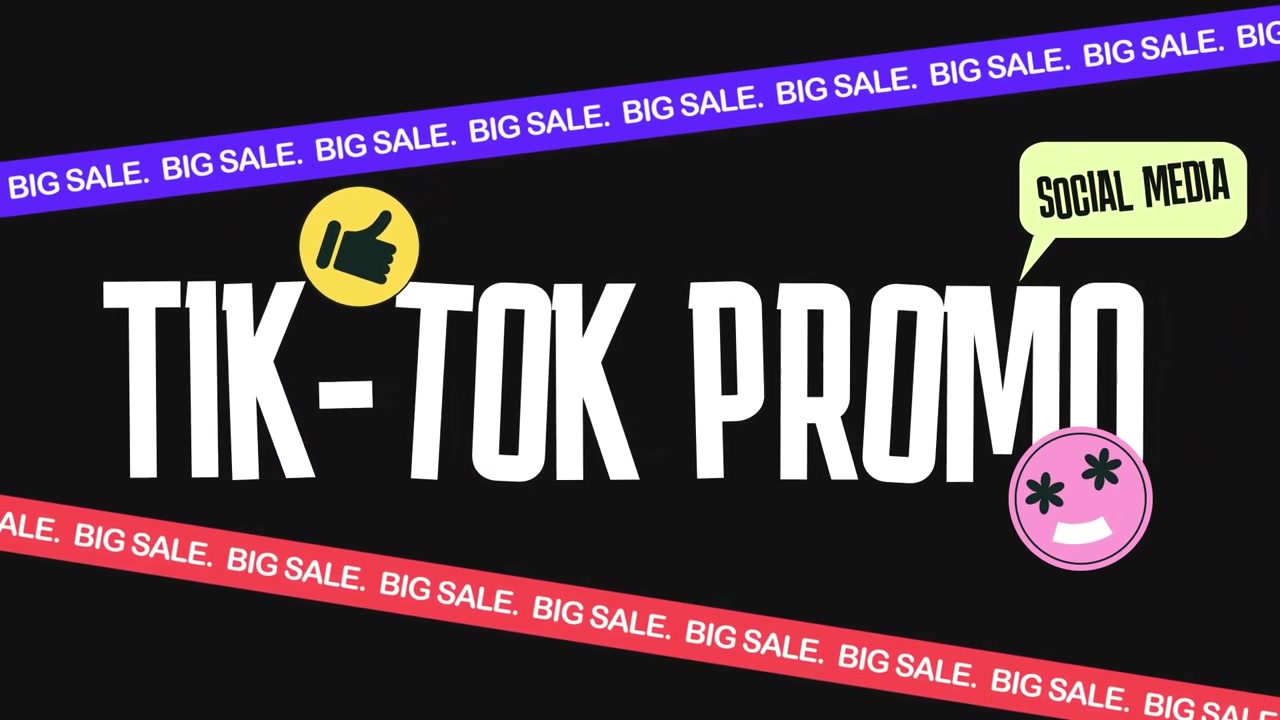 TikTok Promo Sociale Medier Intro