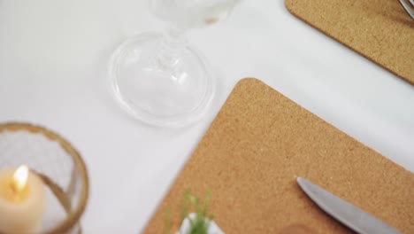 various cutlery on wooden table 4k