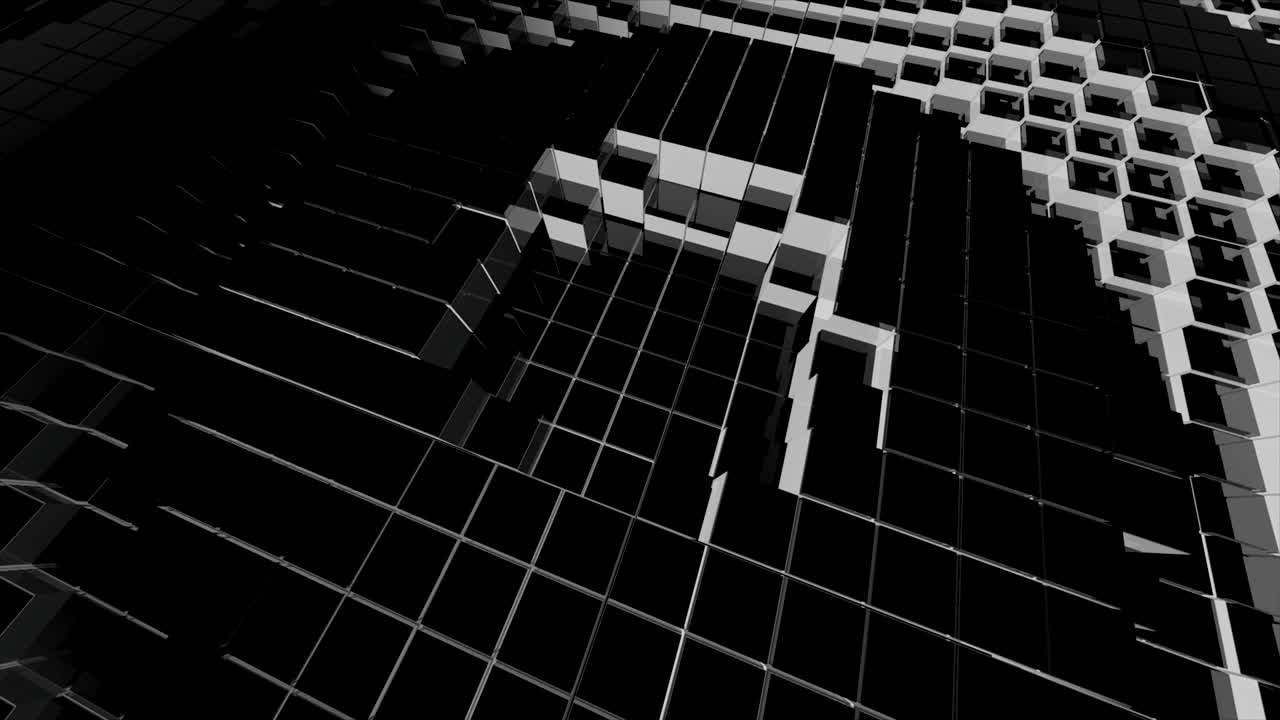 fondo abstracto con cubos de superficie