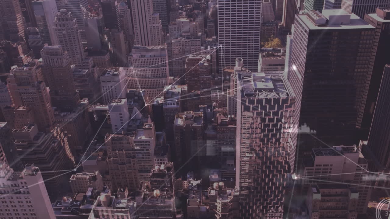 City with data connection