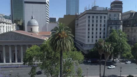 escena aerea de la catedral metropolitana argentina