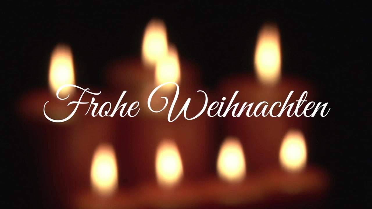 Animation von Lichtspuren mit Punkten auf schwarzem Hintergrund