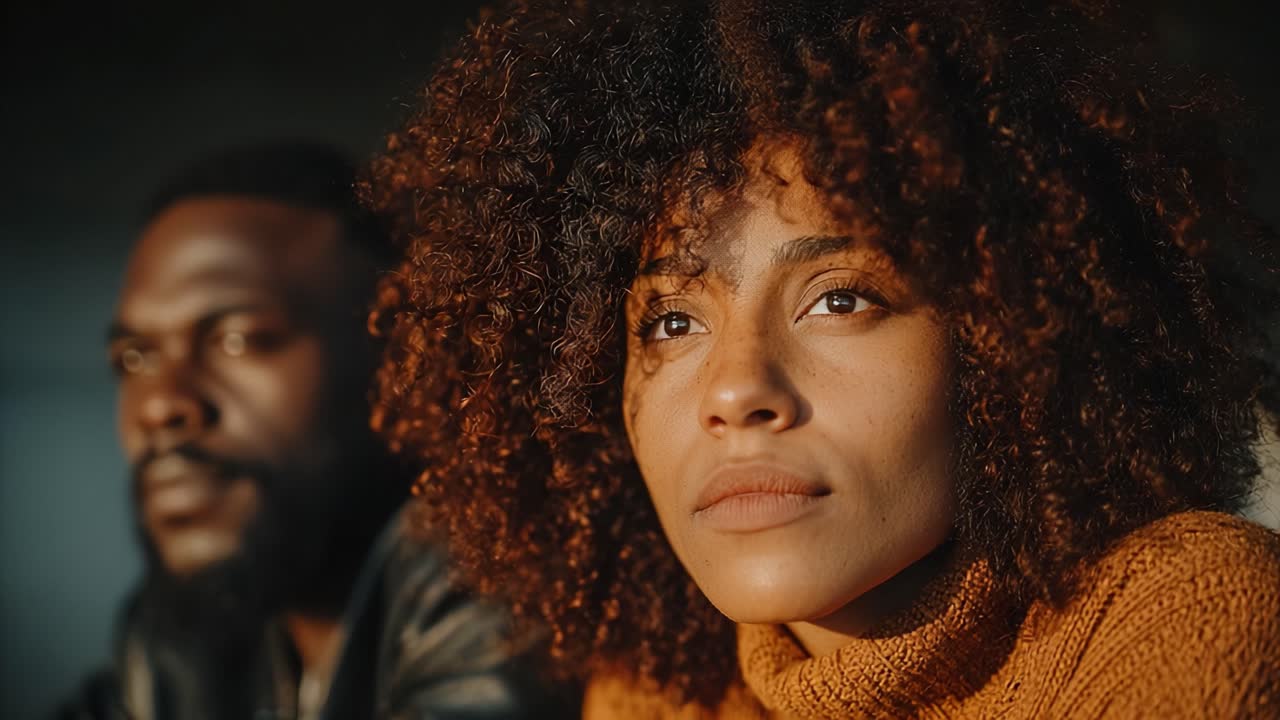 Intimate Expressions: Two Friends in a Candid Moment Captured with Warm Lighting and Engaging Faces, Showcasing Emotion and Connection in Every Detail