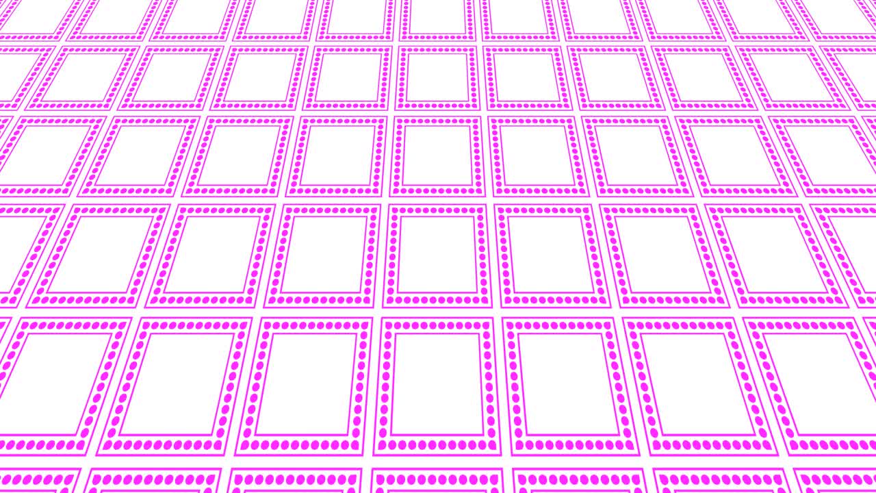 patrón de video gráfico con figuras geométricas que se inclina hacia arriba y se mueve.