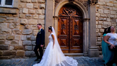 wedding ceremony in old town