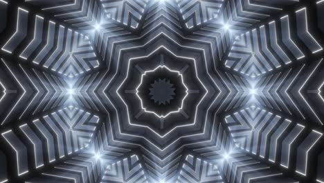 patrón de caleidoscopio geométrico abstracto