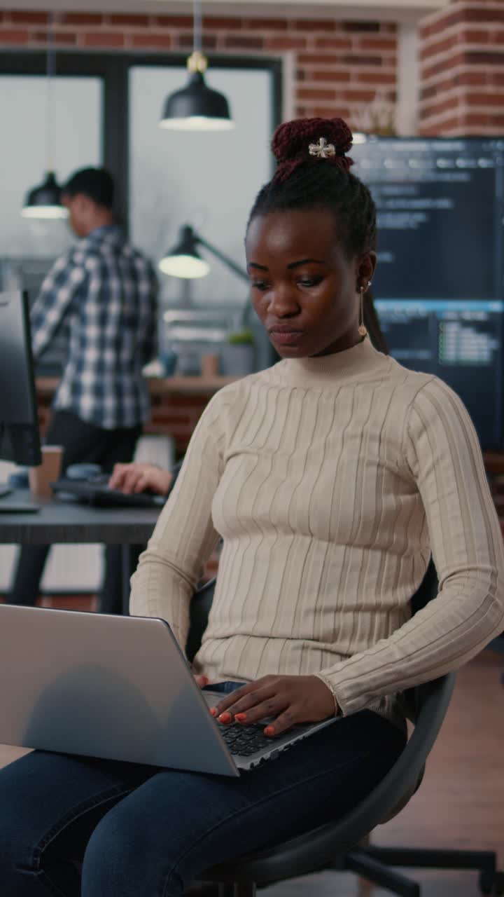Business Woman in Office