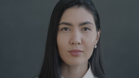 portrait of a confident asian woman