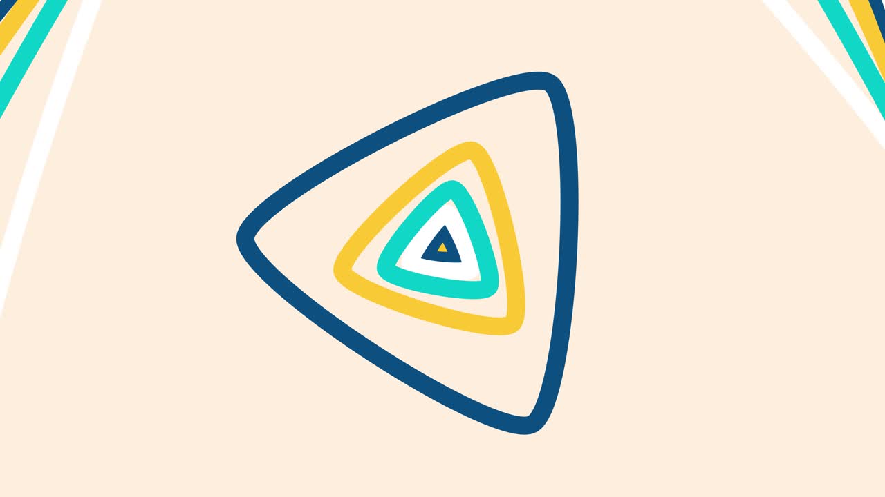 fondo de bucle abstracto minimalista dibujado a mano