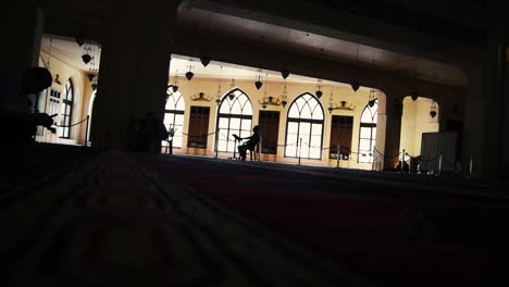 Interior-De-La-Mezquita,-Centro-De-La-Ciudad-De-Beirut
