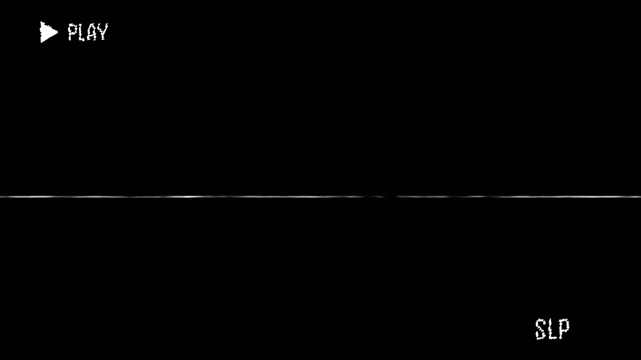 Vintage VHS-Kassetten-Glitch-Effekt mit Wiedergaberauschen