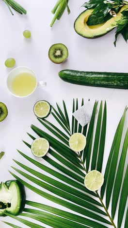 green food arrangement