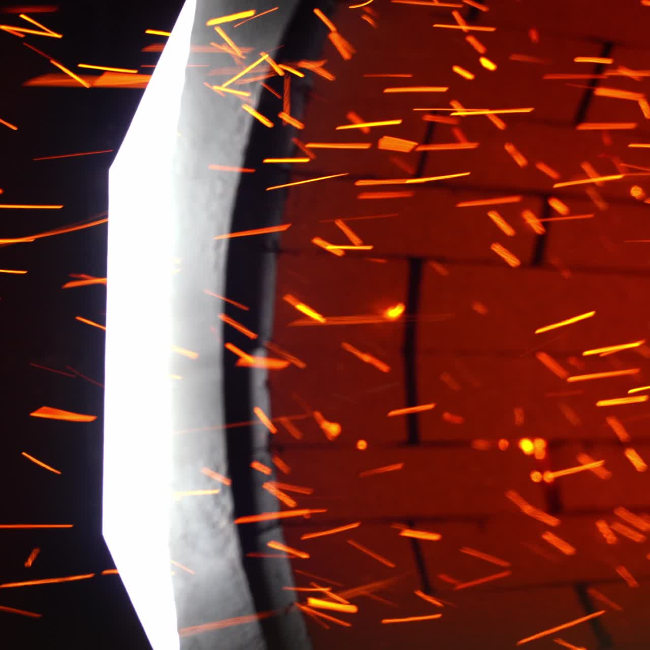 Pattern sparks flying over. Texture wallpaper flying effect