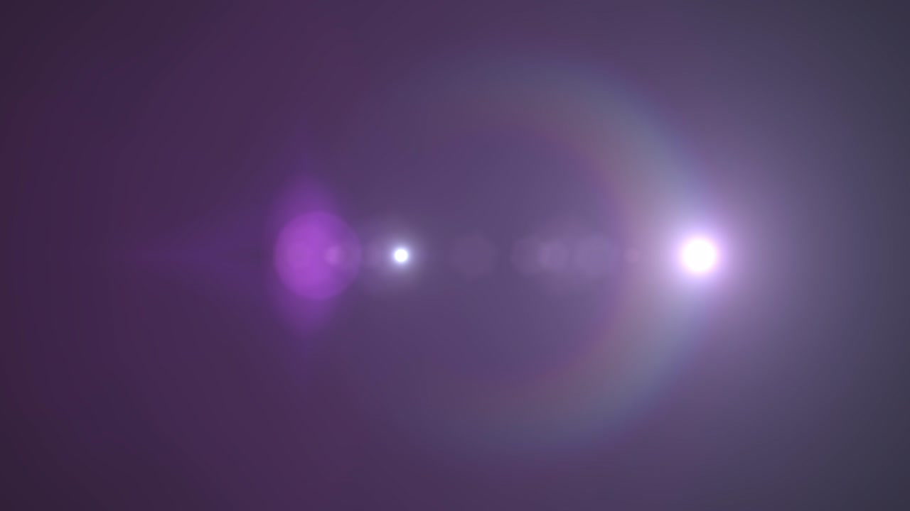 4k animación de la luz con niebla. luz volumétrica, rayos de luz, deslumbramiento, sol.