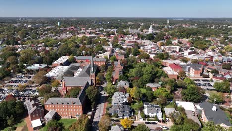 Empuje-Lento-Aéreo-De-Annapolis,-Maryland