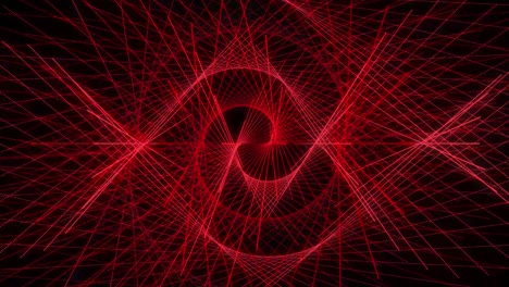 cambio de color del arco iris animación de patrón de forma de punto