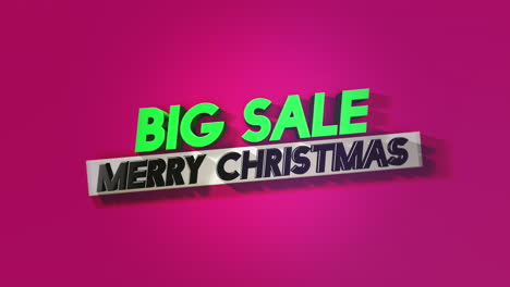 Modern-Merry-Christmas-and-Big-Sale-text-on-a-vivid-pink-gradient