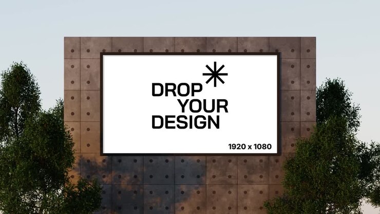 Billboard Screen Mockup
