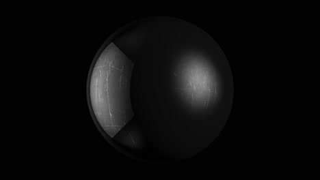 dark textured sphere