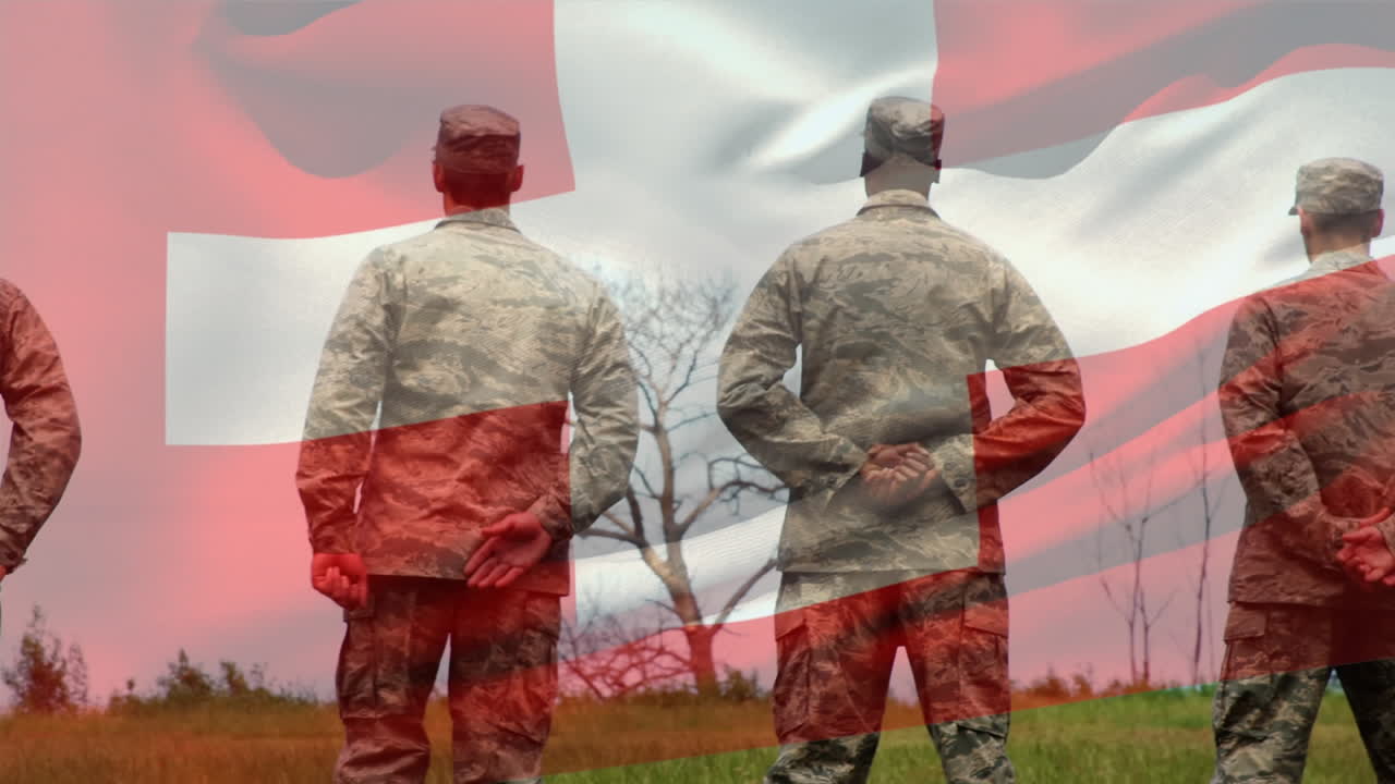 군인 들 위 에 스위스  ⁇ 발 의 애니메이션