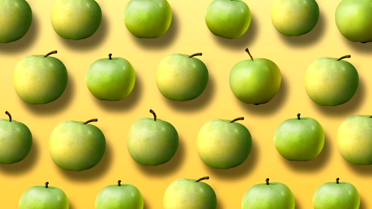 신선한 사과에서 배경