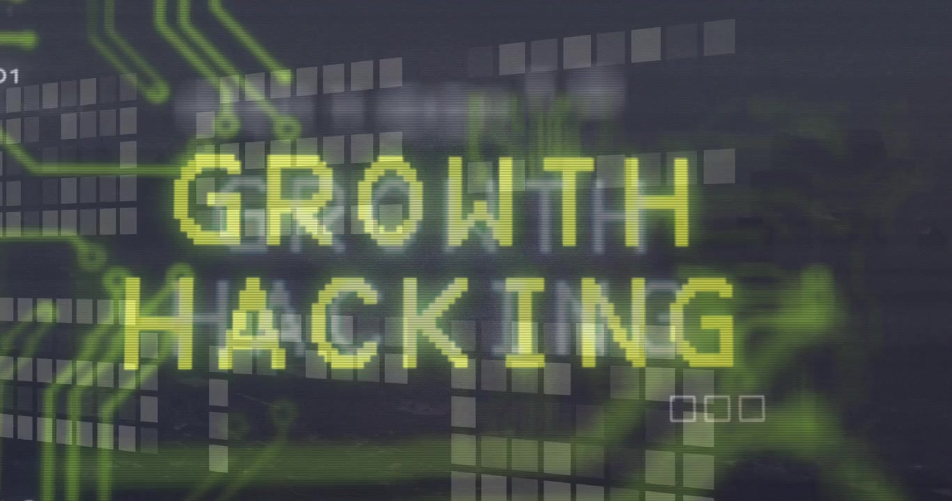 Animation shows global tech reach through cityscape and interconnected shapes.