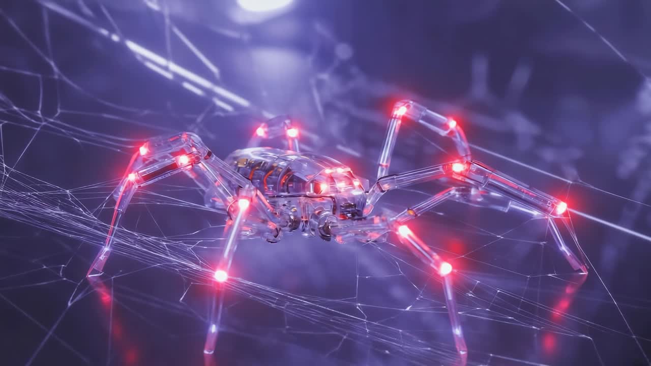 Futuristic Robotic Spider