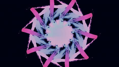 mandala abstractamente pintado