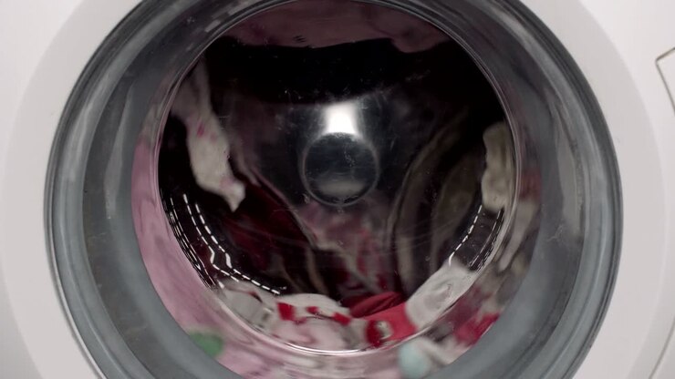 End of laundry spinning.