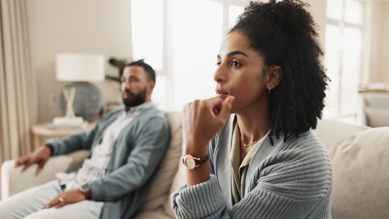 A couple experiencing relationship problems