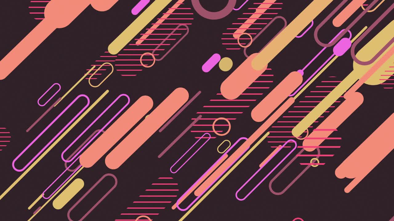 el fondo abstracto del arte pop [bucle]