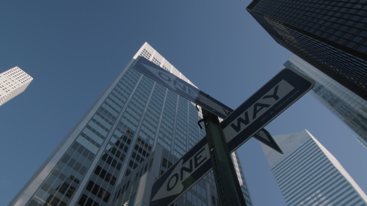 낮에 미드타운 맨해튼 뉴욕시