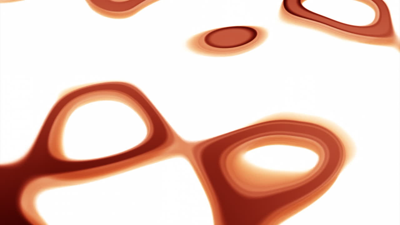 추상적인 유기적 모양