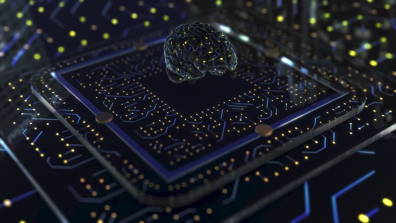 Abstract Technology Background 4K